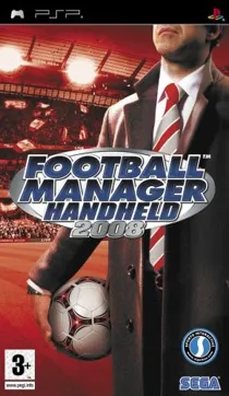 Football Manager Handheld 2008 (EU) box cover front